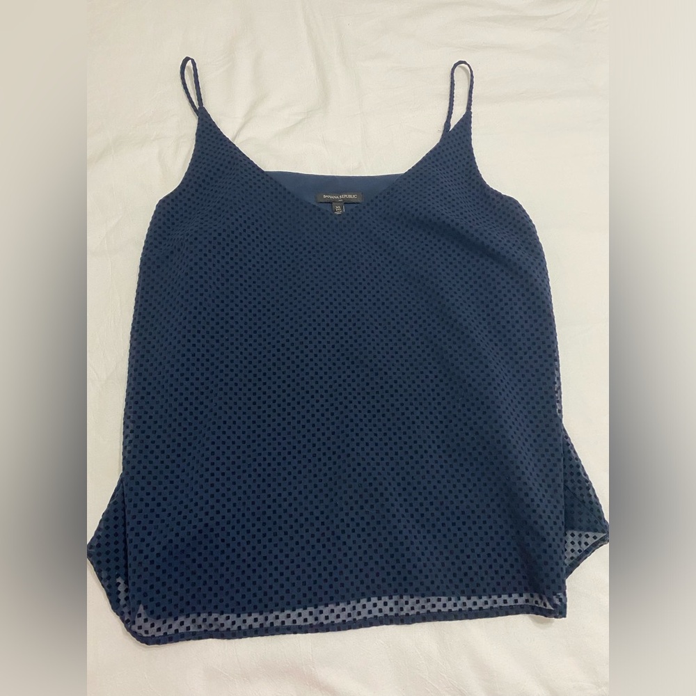 Brand New Banana Republic Navy Tank